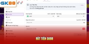 Rút tiền GK88